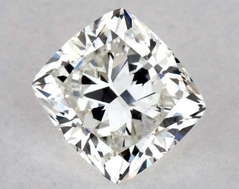 GIA 1.00 Carat H-VS2 Very Good Cut Cushion Modified Natural Diamond
